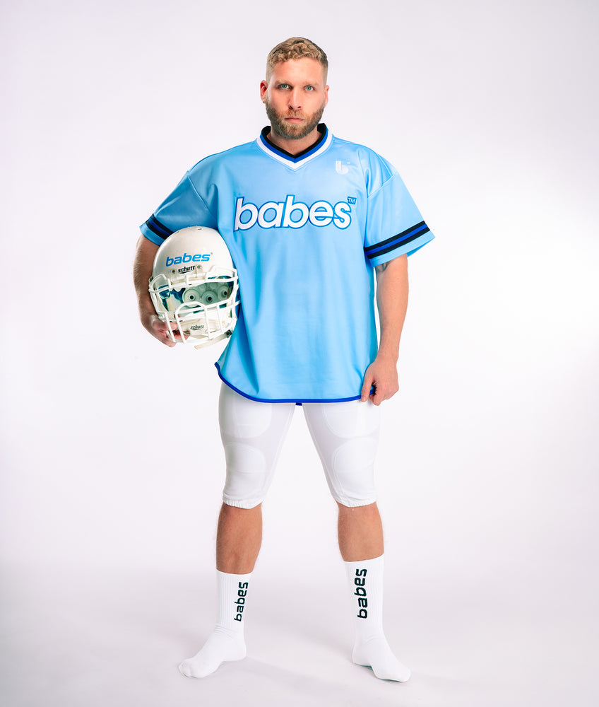 BABES BLUE NFL JERSEY