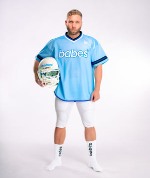 BABES BLUE NFL JERSEY