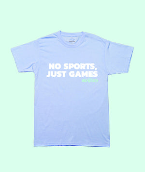 NO SPORTS, JUST GAMES BABES BLUE