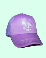 BABES LAVENDER TRUCKER CAP